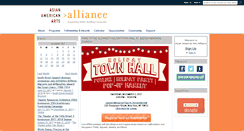 Desktop Screenshot of aaartsalliance.org